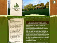 Tablet Screenshot of evergreentrails.com